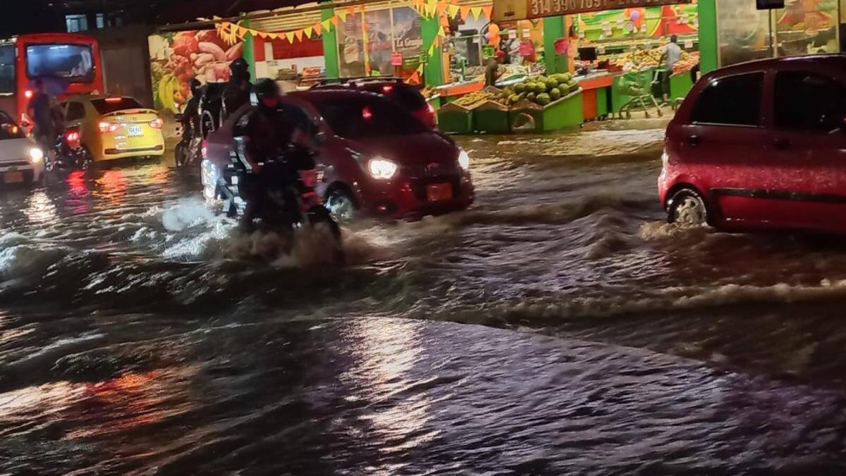 vías inundadas ibagué