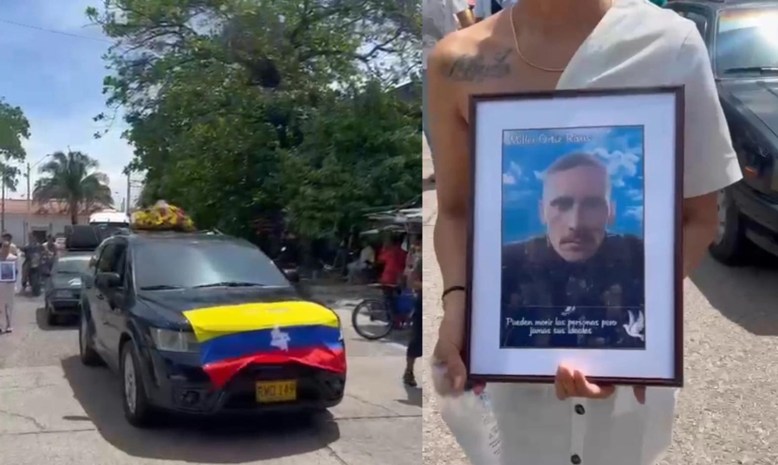 En Aipe, Huila se cumplieron exequias de disidente que murió en combates con el Ejército