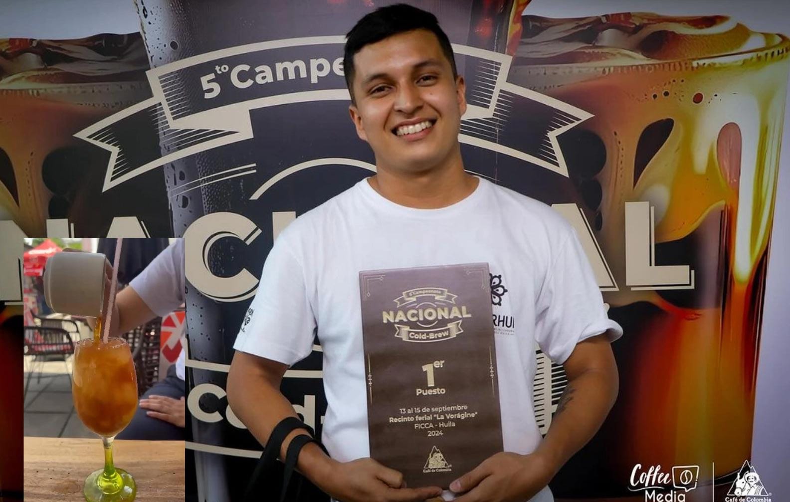 ‘Pasión Opita’ el mejor Cold Brew del país que estará en Ginebra, Suiza.