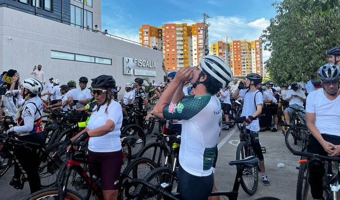 Protesta de ciclistas | Accidente de tránsito | conductor ebrio | Neiva | Noviembre 2024