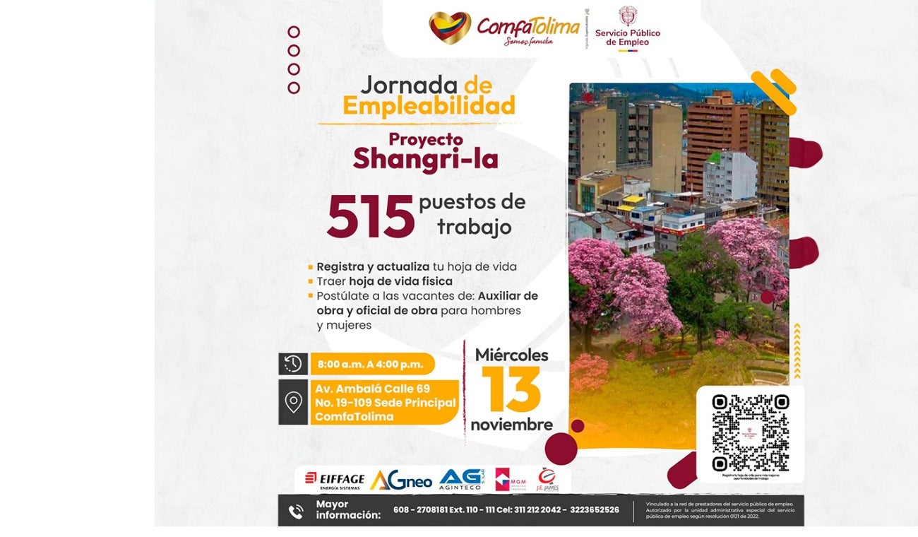 Empleos en Comfatolima