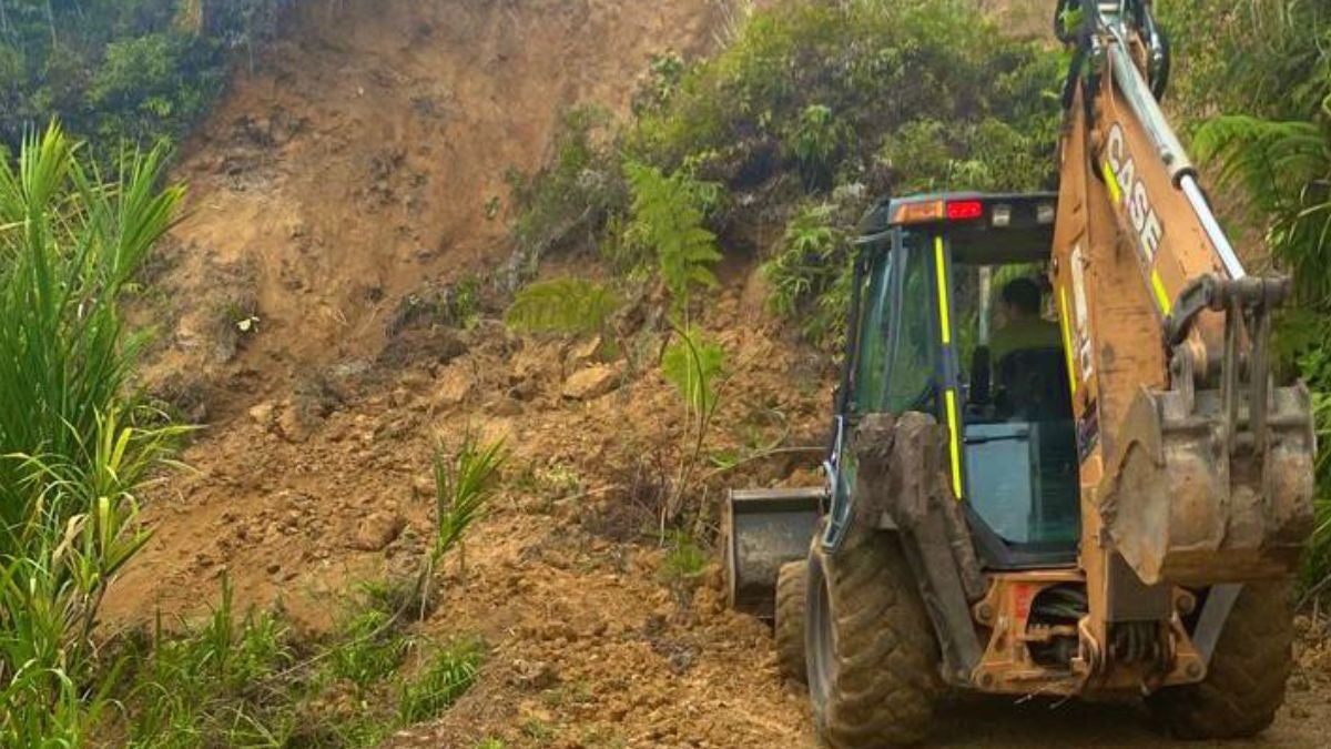 Deslizamiento de tierra | Lluvias | Ibagué | Noviembre 2024