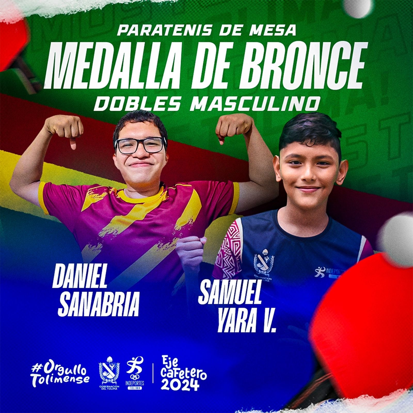 deportistas tolimenses