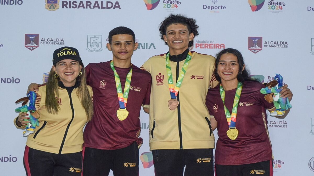 Doble medalla de oro del boxeo tolimense en Juegos Nacionales Juveniles 2024