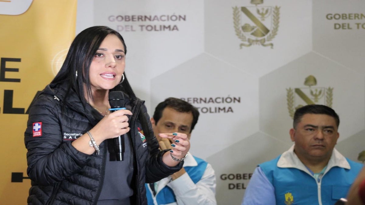 Secretaria salud Tolima Katherine Rengifo