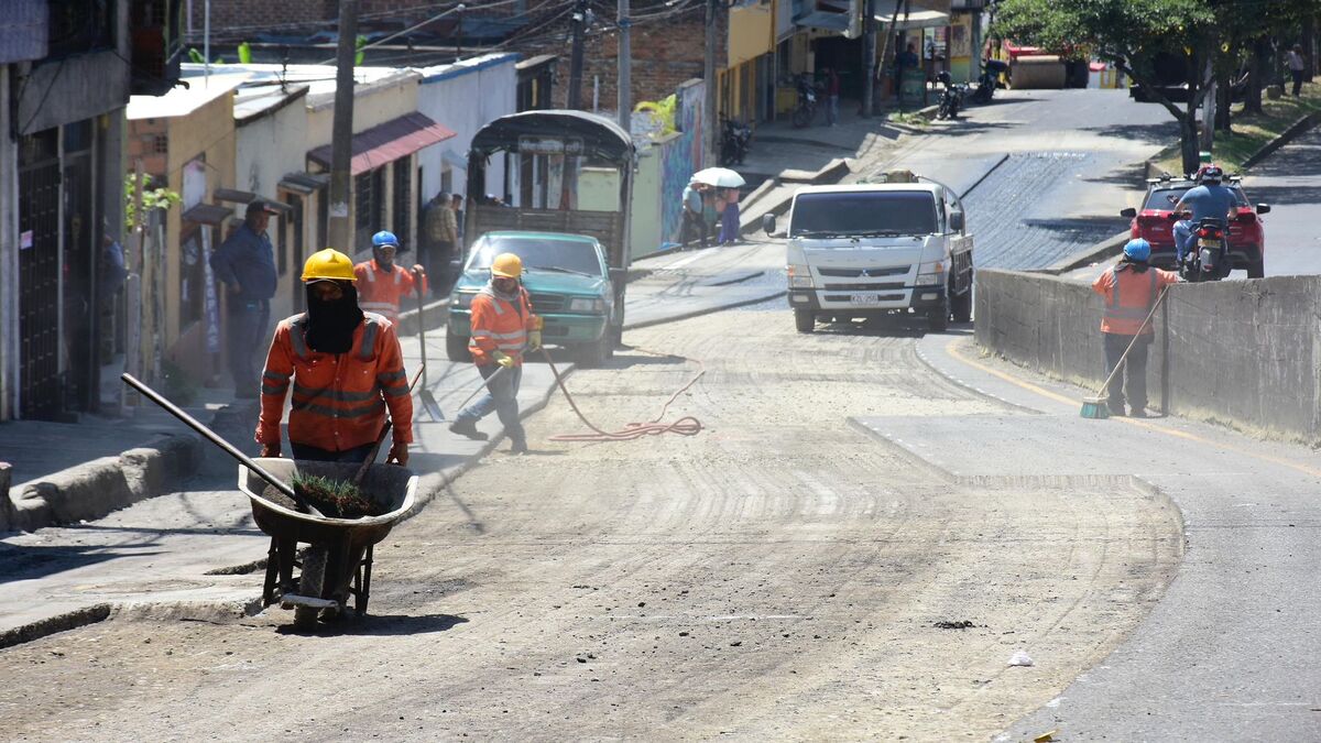 Pavimentación de vías