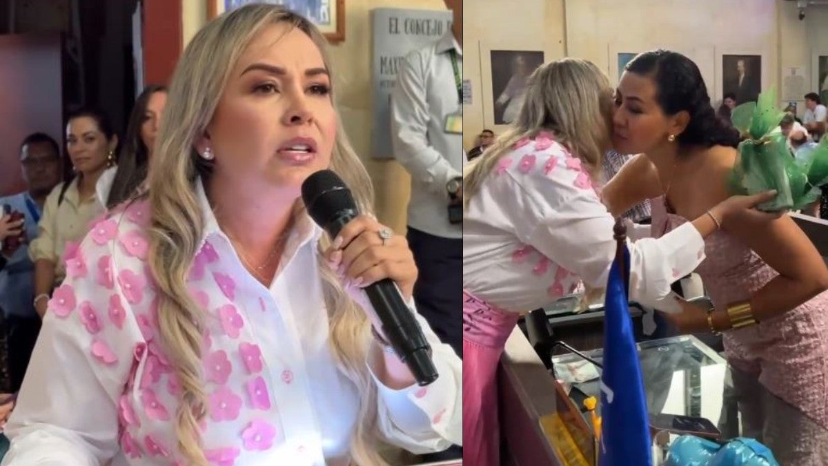 Alcaldesa Johana Aranda