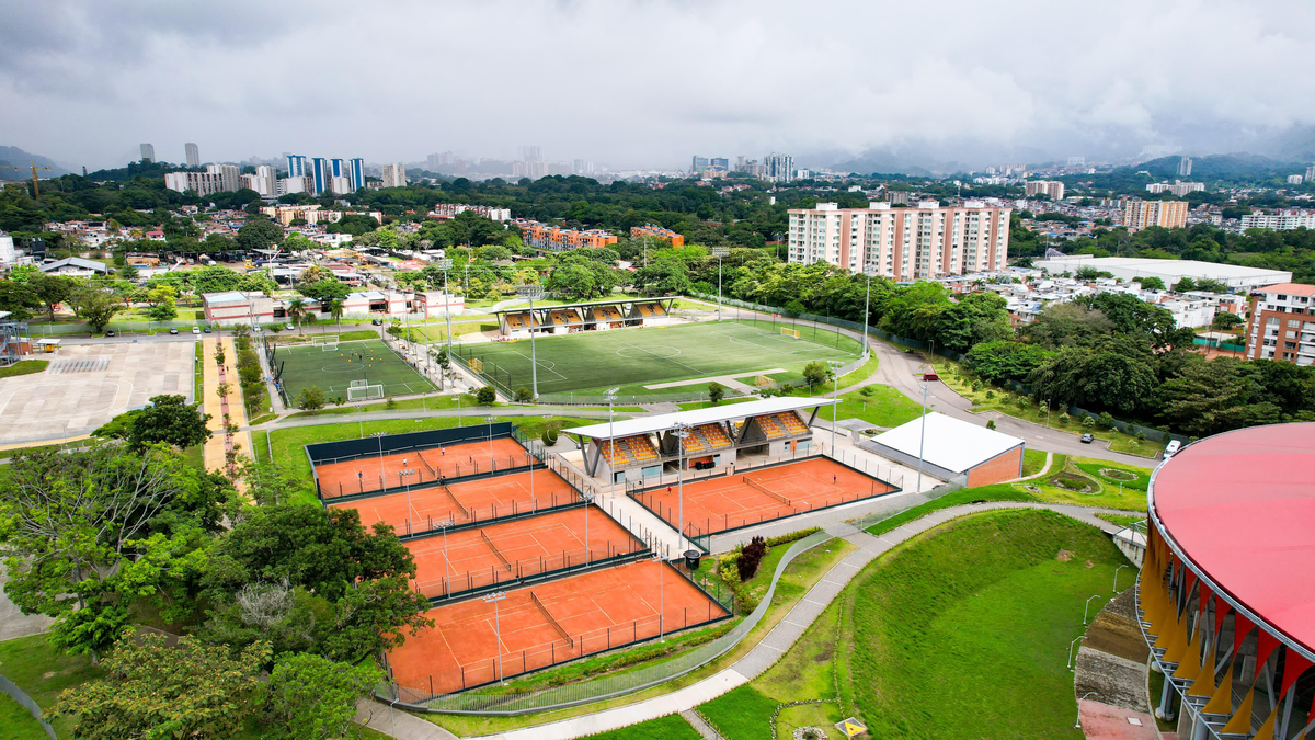El Complejo de Raquetas del Parque Deportivo de Ibagué, será sede de la Copa Davis 2025