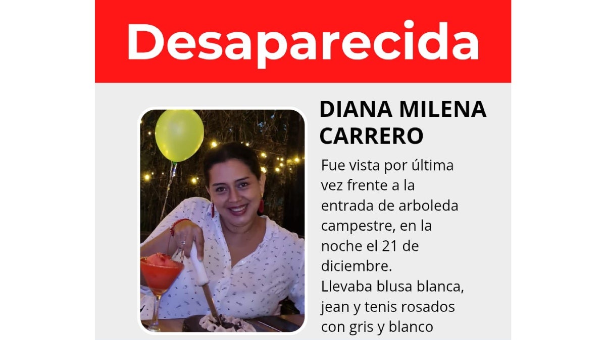 Diana Milena Carrero | Hallazgo Cuerpo | Ibagué | Diciembre 2024