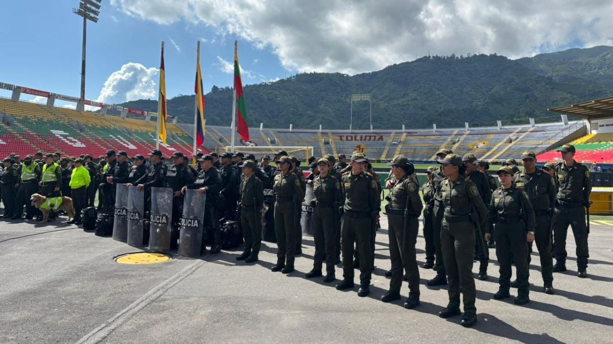 Seguridad final Tolima - Nacional | Dispositivo de seguridad en Ibagué | Ibagué | Diciembre 2024