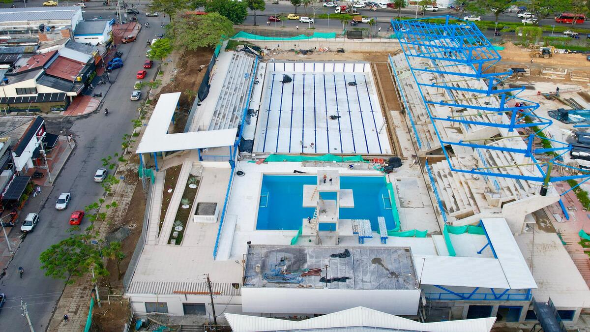 La inauguración de las Piscinas de la 42 en Ibagué, ya es una realidad