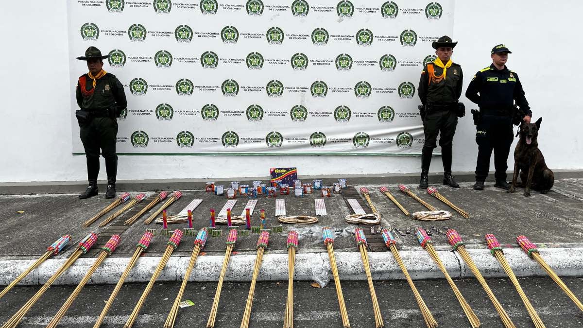 Incautación pólvora | Encomienda | Ibagué | Diciembre 2024