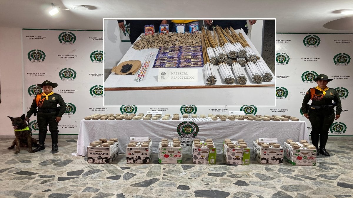 Autoridades ibaguereñas incautaron elementos pirotécnicos avaluados en $26 millones
