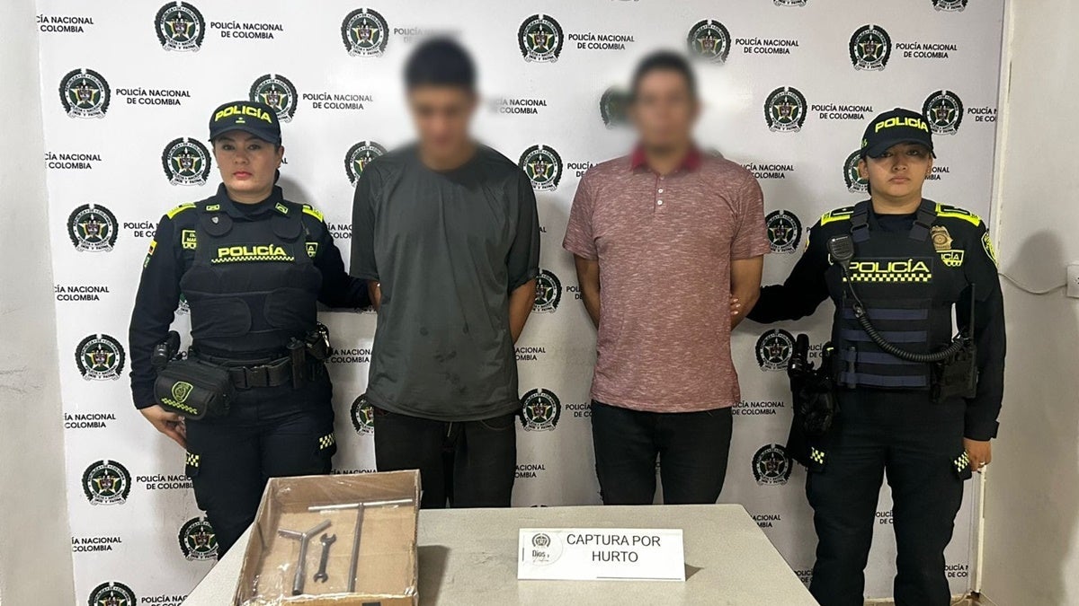 Cayeron los ‘roba computadores’ de carros en el barrio Vila Marín de Ibagué