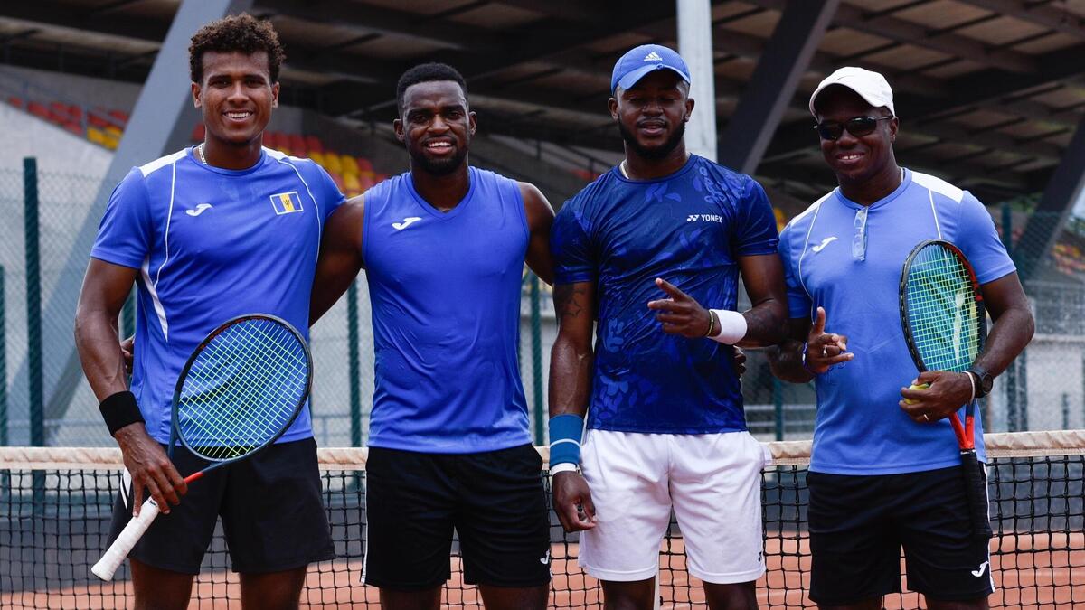 Integrantes de la selección de Barbados en la Davis Cup, Ibagué 2025
