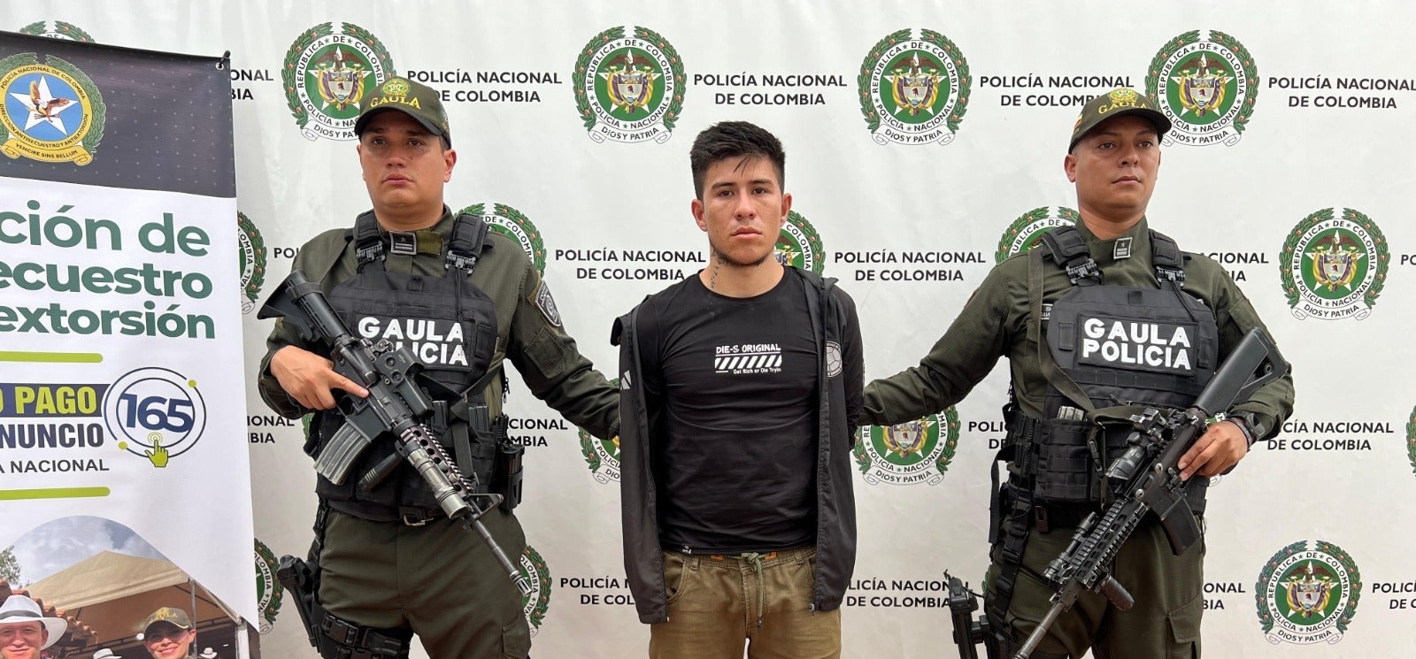 Capturado Extorsionista