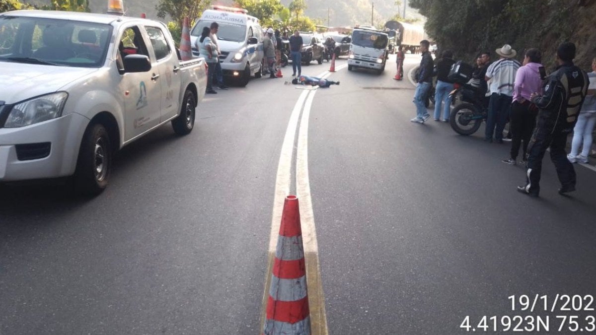 Cierre vía a La Línea | Accidente en La Línea | Vía Ibagué - Alto de la Línea | Enero 2025