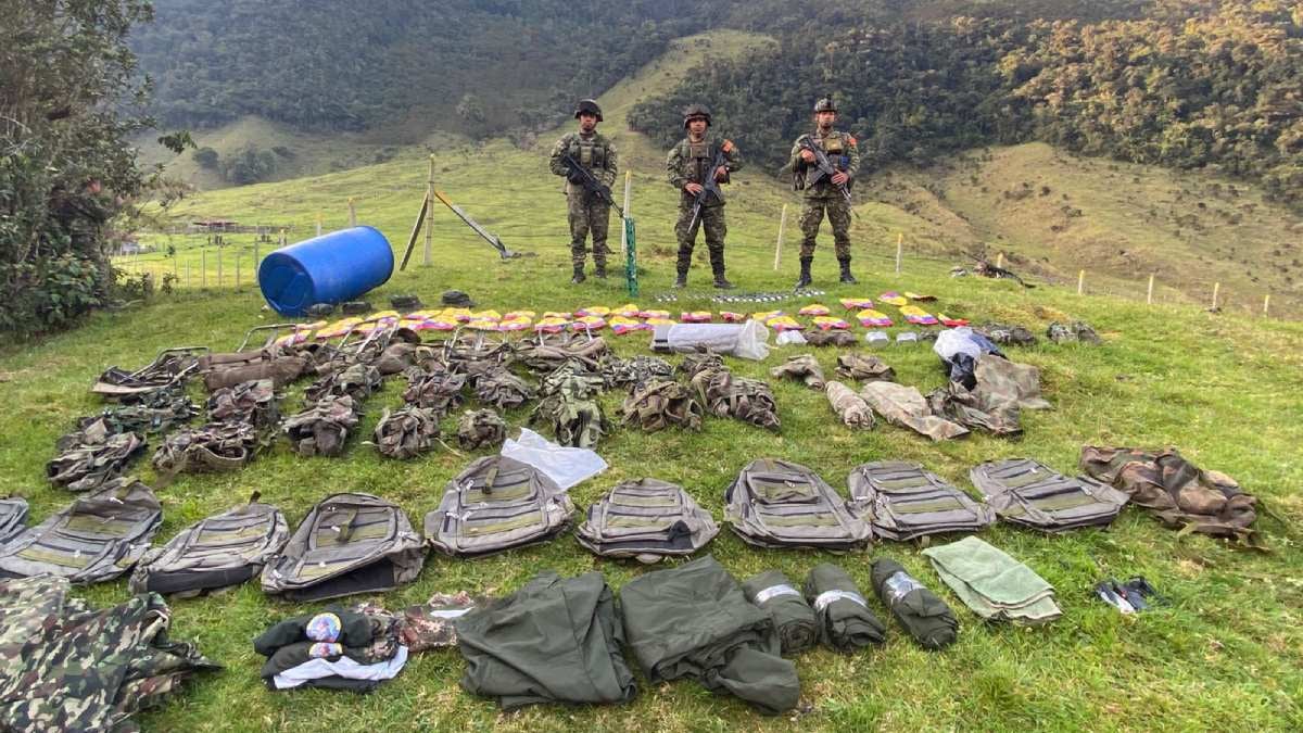 Depósito disidencias Chaparral | Disidencias sur del Tolima | Depósito Chaparral | Enero 2025