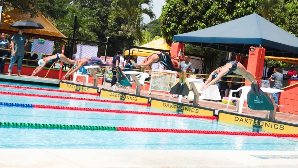 Tolimenses aseguran cupos para el Mundial de Natación con Aletas, Grecia 2025