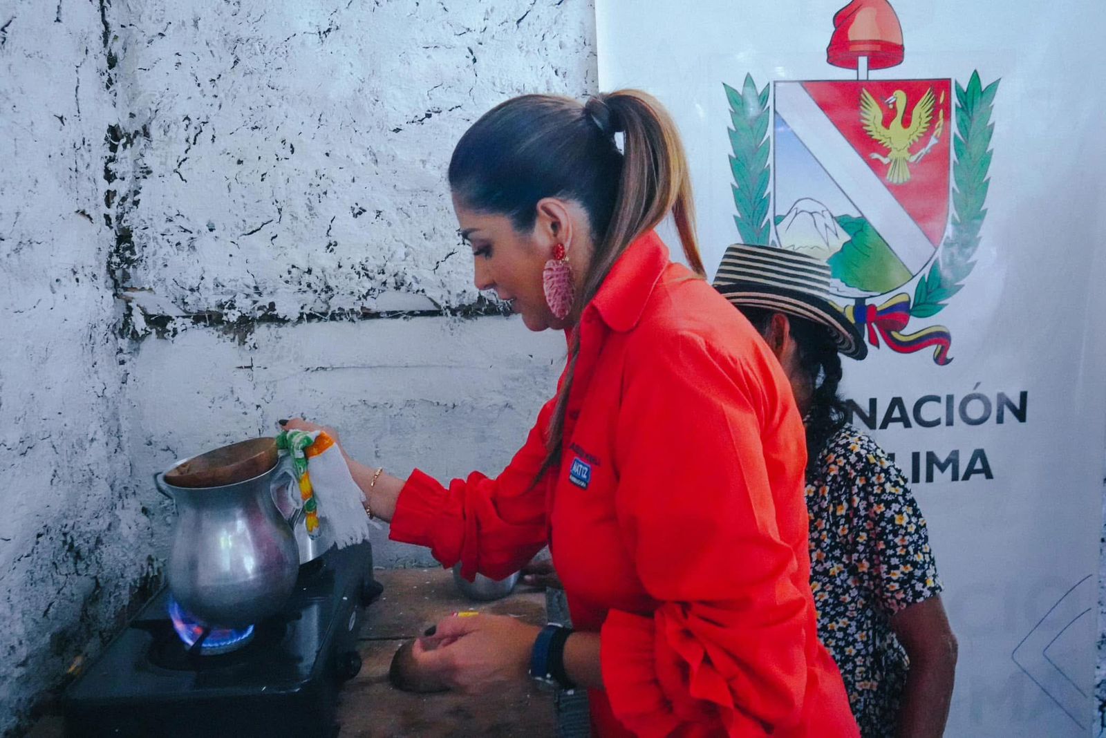 Gobernadora del Tolima en Coyaima