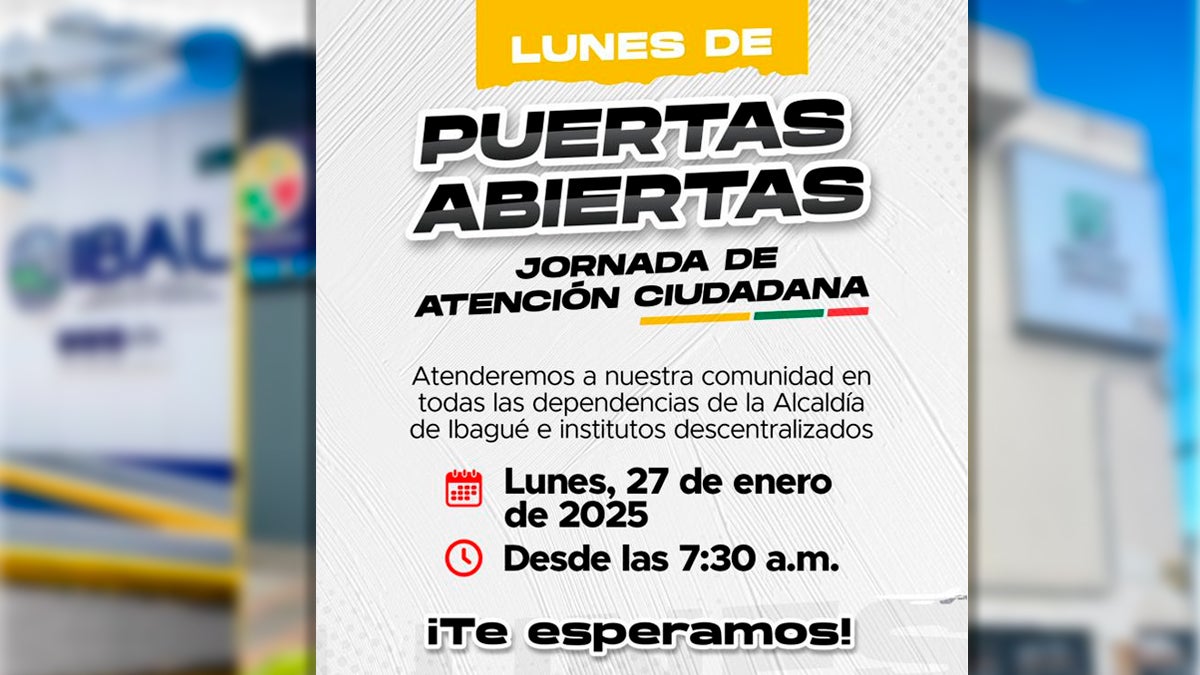 Jornada de Atención Puertas Abiertas