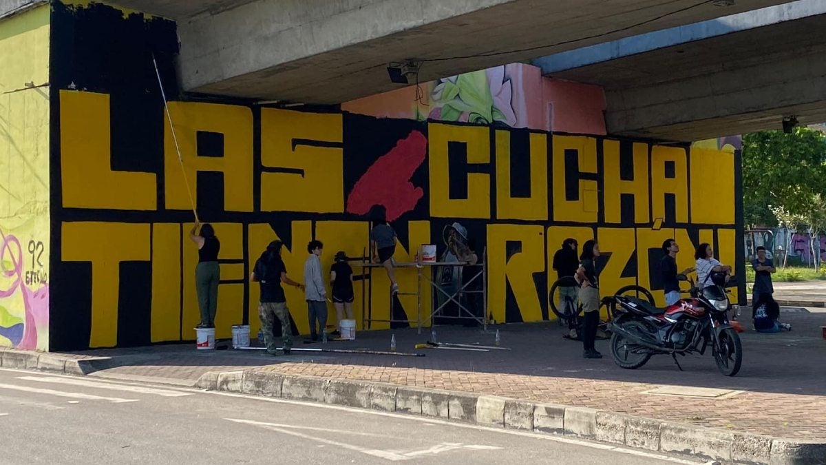 Mural Ibagué | Ibagué Las cuchas tienen razón | La cuchas tienen razón | Enero 2025