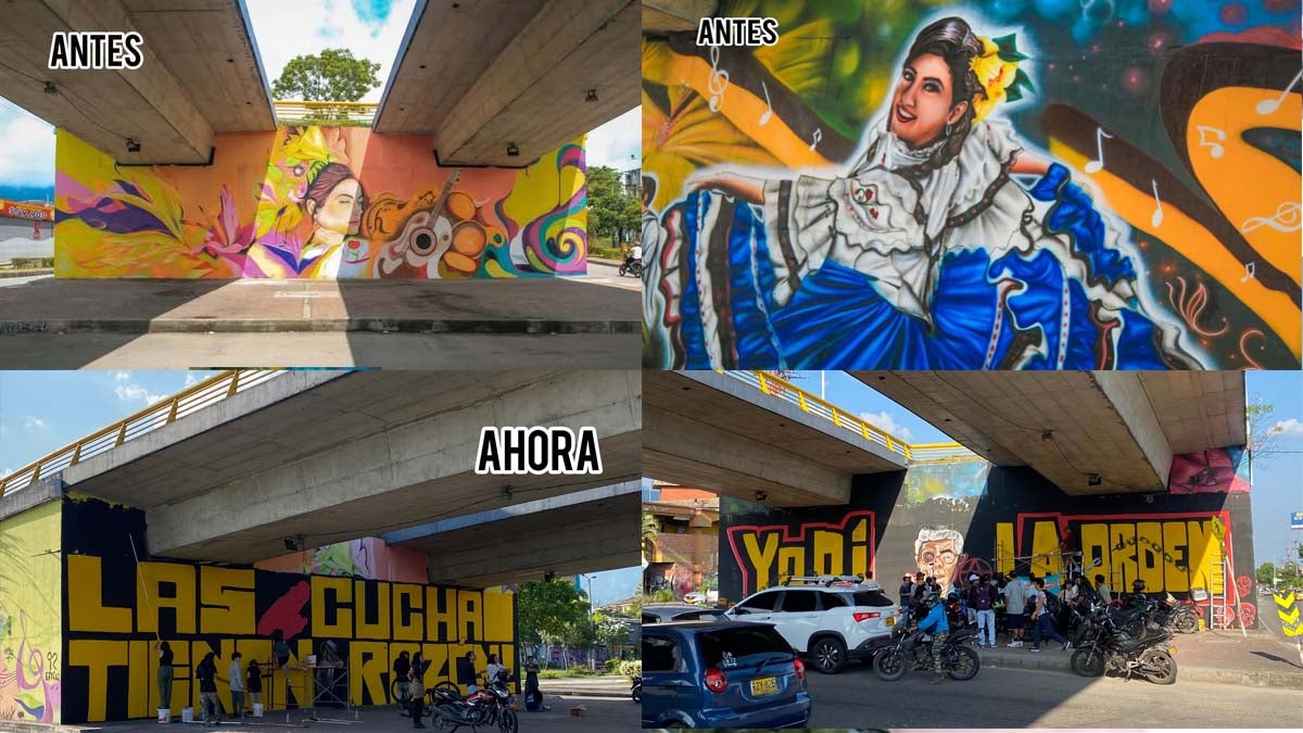 murales vandalizados
