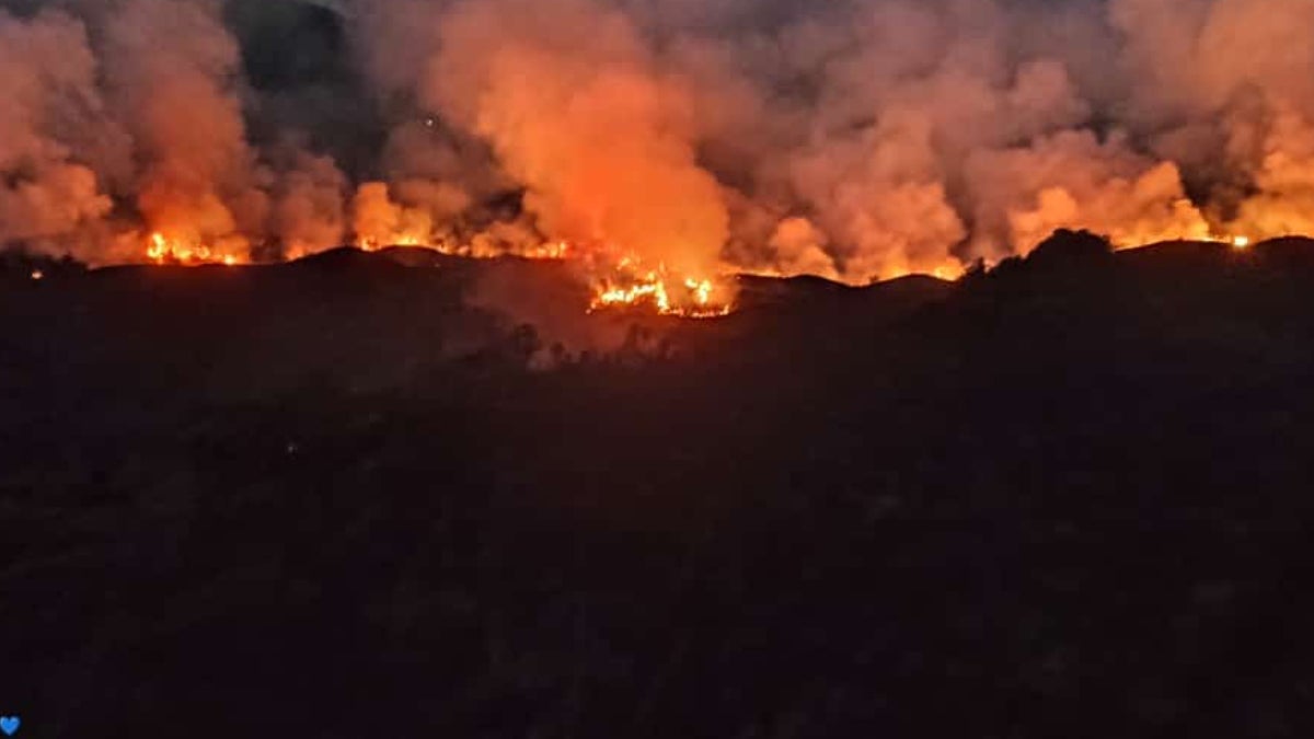 Incendio forestal | Murillo | Tolima | Enero 2025>