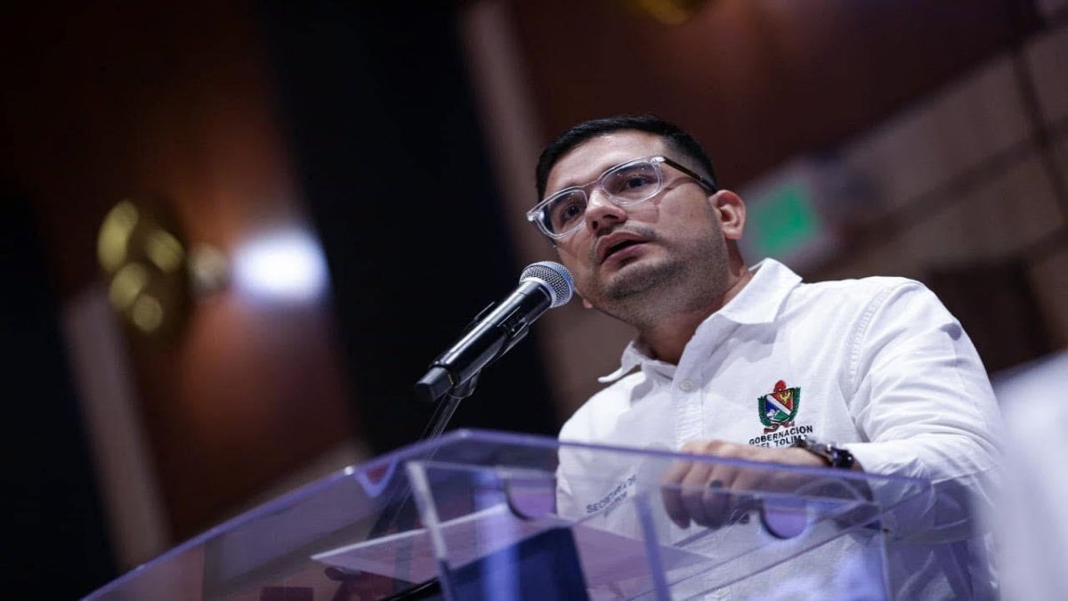 Secretario del Interior del Tolima, Jesús Saavedra