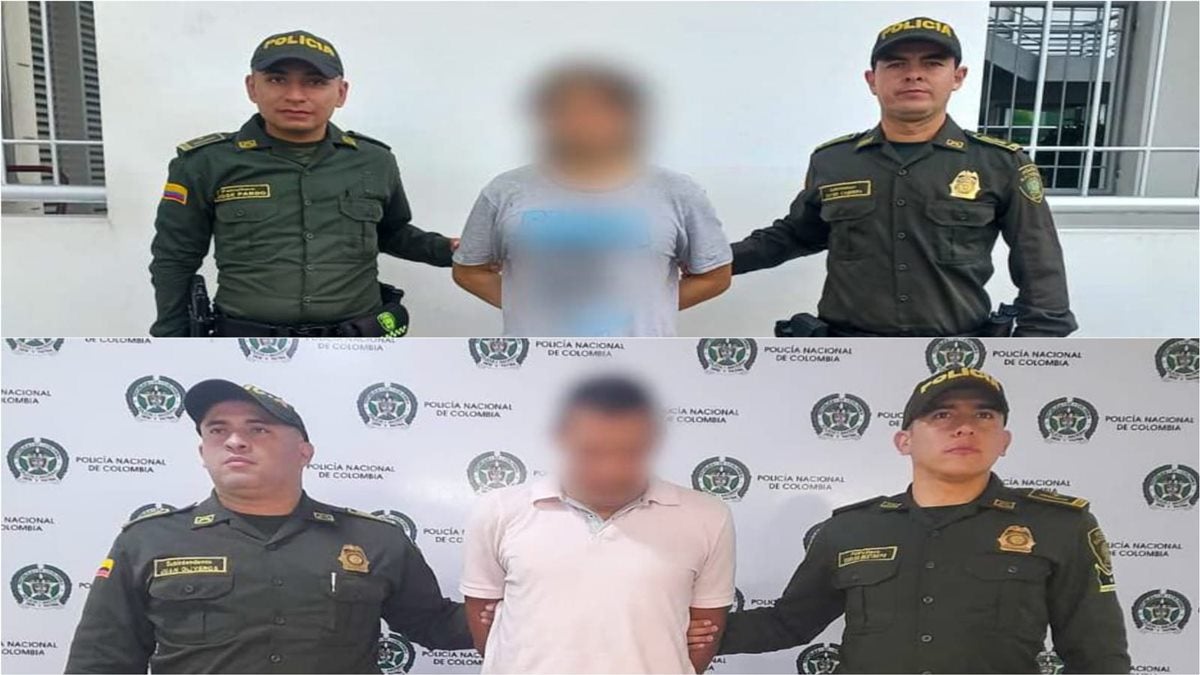 Capturados sujetos por violencia intrafamiliar: Uno de ellos lanzó una mancuerna a su padre