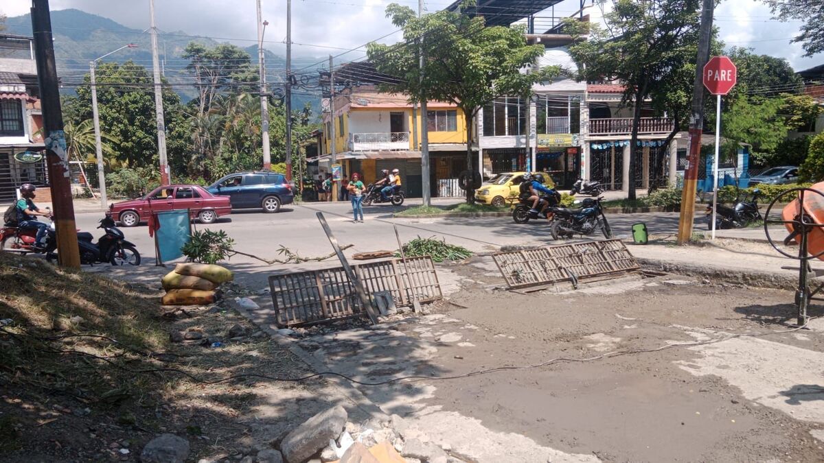 Calle ciudadela simon bolivar