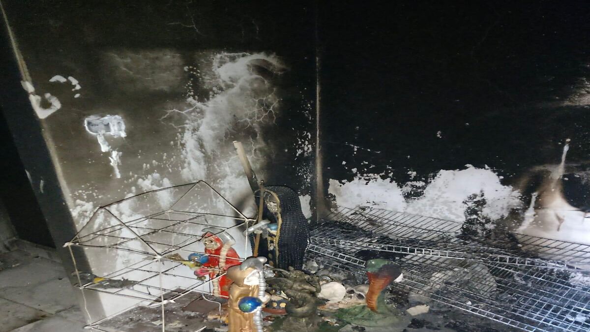 Incendio Portales del Norte