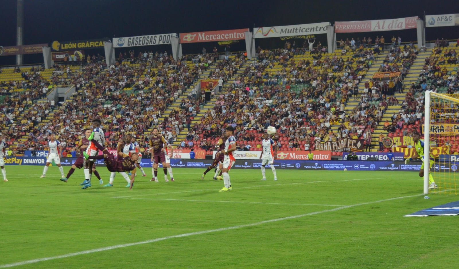 Tolima gana 3 a 1 al Alianza otra vez Lencina en el marcador