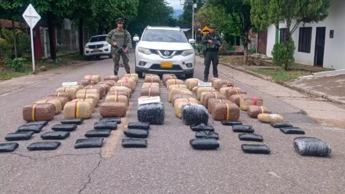 Desarticulan cargamento de marihuana valuado en 210 millones de pesos