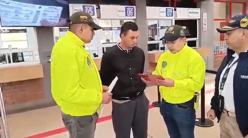 Captura colombiano en Ecuador