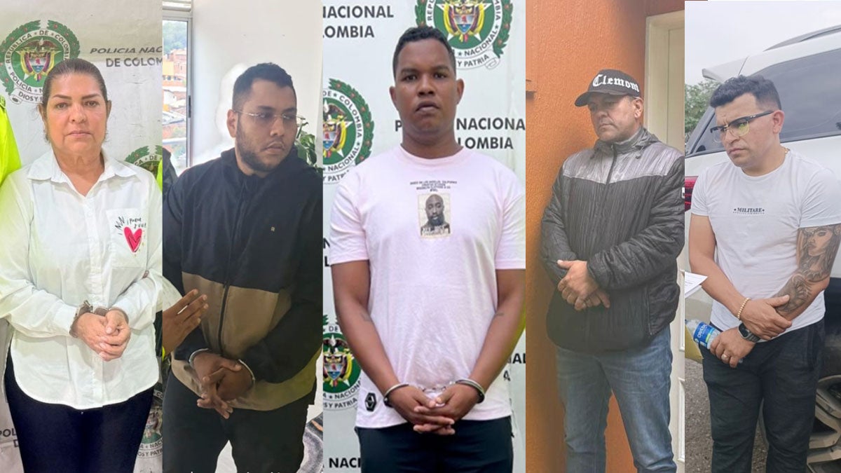 Capturados Clan del golfo