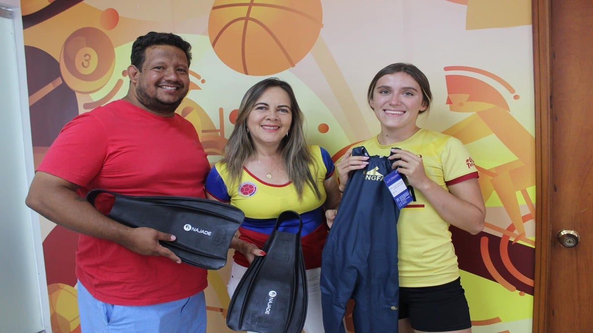 La nadadora Melissa Tobón, se prepara para los compromisos nacionales e internacionales de 2025