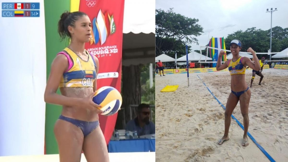 Está de vuelta Ana María Beltrán, la mejor tolimense en el Voleibol Playa