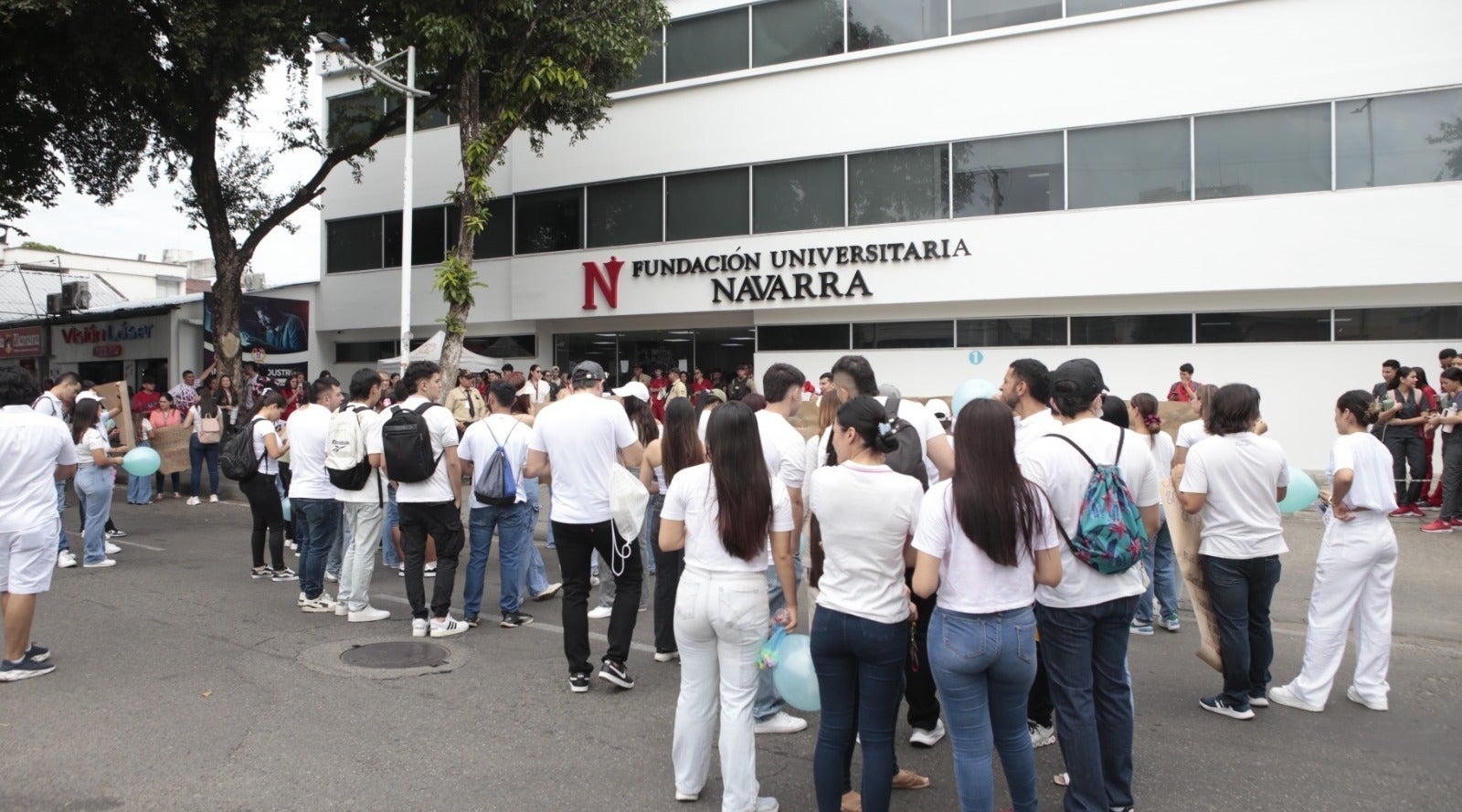 Manifestación estudiantes Uninavarra