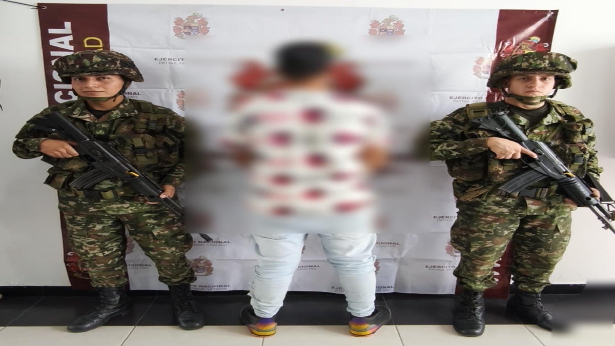 Integrante de disidencias de las Farc se entrega voluntariamente al Ejército Nacional en Ibagué