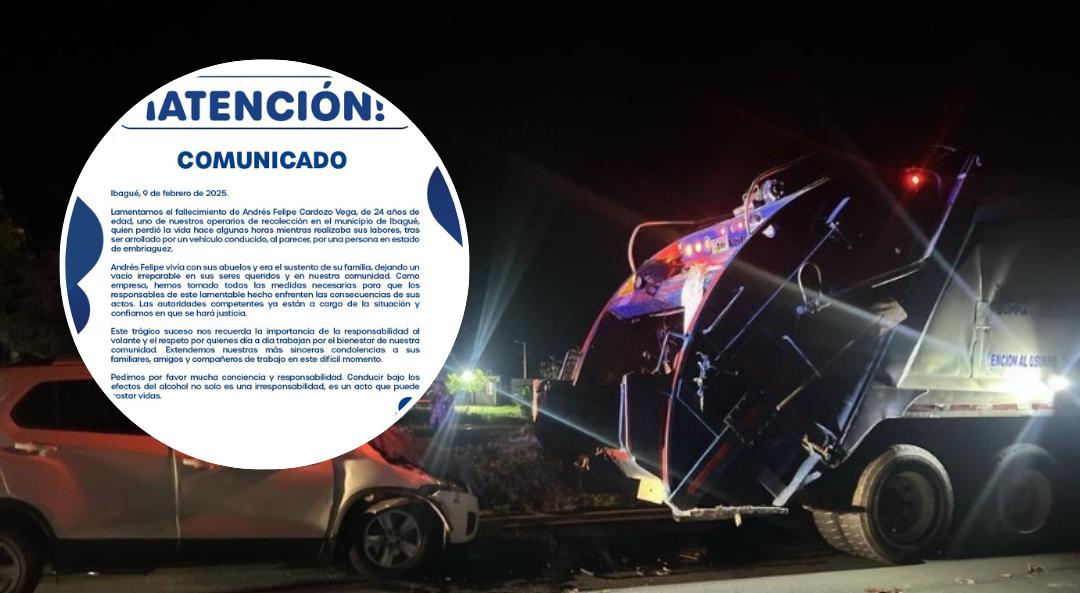 Interaseo sobre operario fallecido