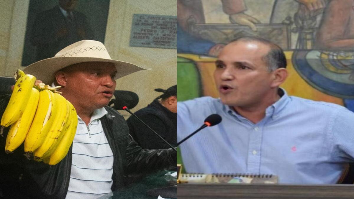 Concejal Giovanny Martinez y William Rosas