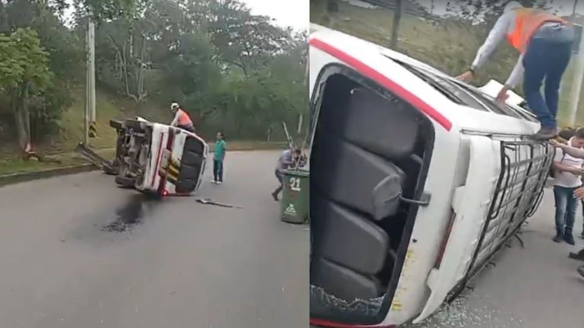 Accidente ruta escolar Ibagué | Accidente Ibagué | Ruta Escolara | Marzo 2025
