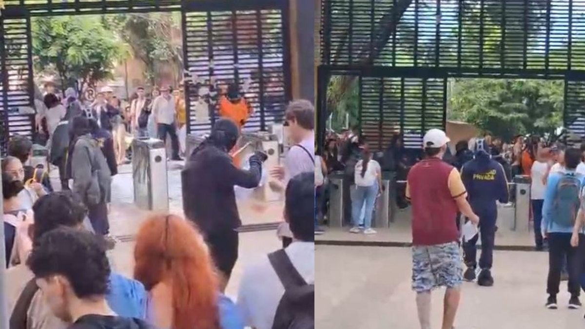 Encapuchados Universidad del Tolima | Daños Universidad del Tolima | Universidad del Tolima | Marzo 2025