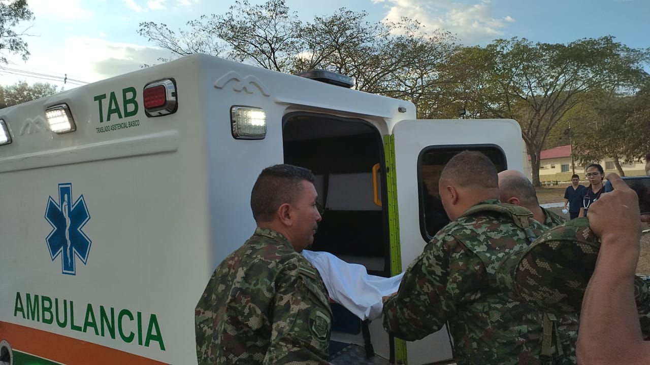 dos soldados heridos en enfrentamientos en zona rural de Algeciras, Huila