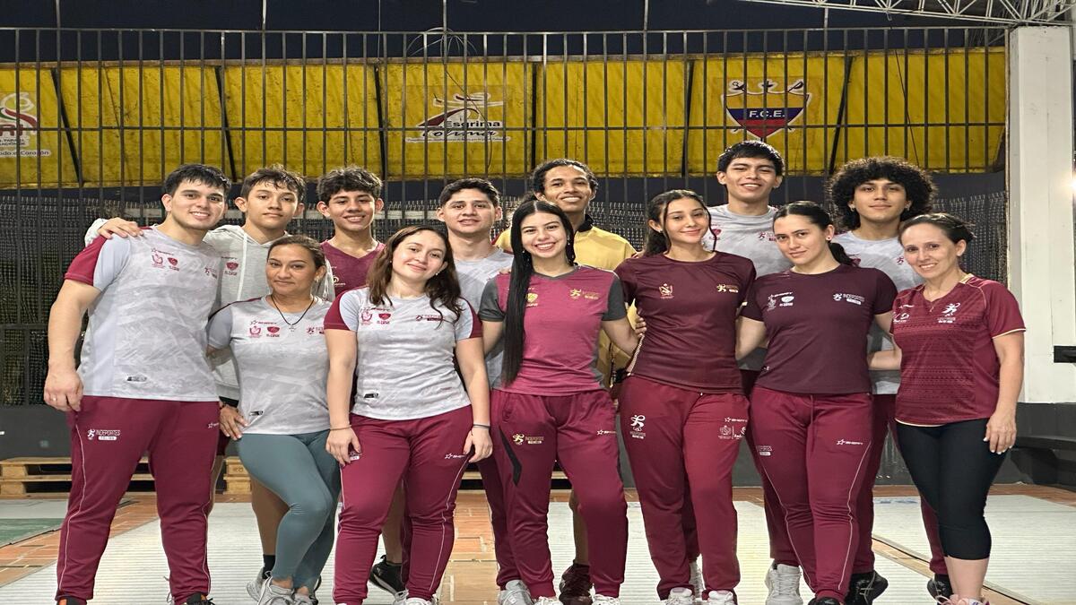 Esgrimistas tolimenses con gran suceso deportivo en Bogotá