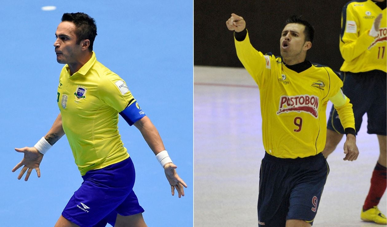 Falcao y Jhon Pinilla