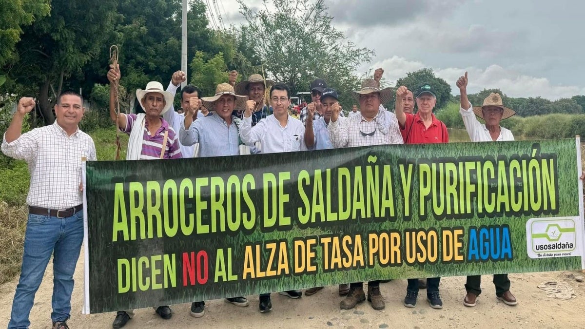 Paro arrocero en el Tolima