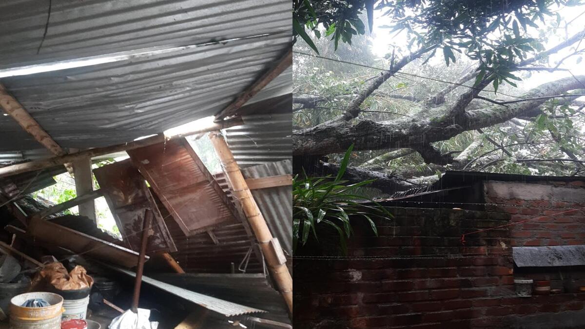 Inundaciones por lluvias en Ibagué