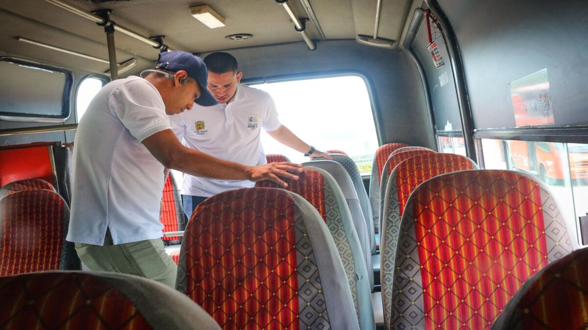 operativo a buses de Ibagué